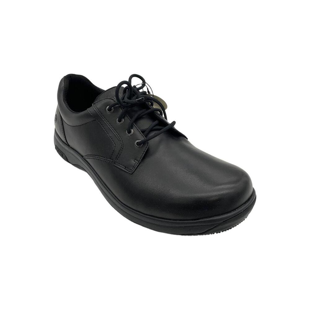 Dunham Men's 8000 Service Plain Toe Oxford Black - EEE